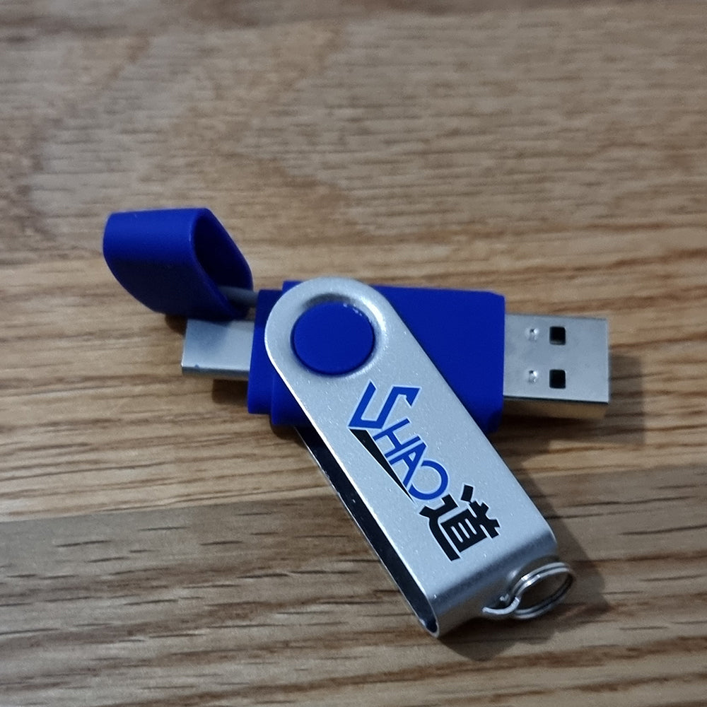 2GB Shao Dow Music Dual USB Stick (Type A & C)
