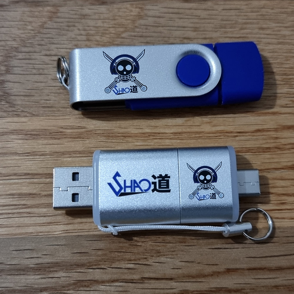 16GB Shao Dow Ultra Music Dual USB Stick (Type A & C)