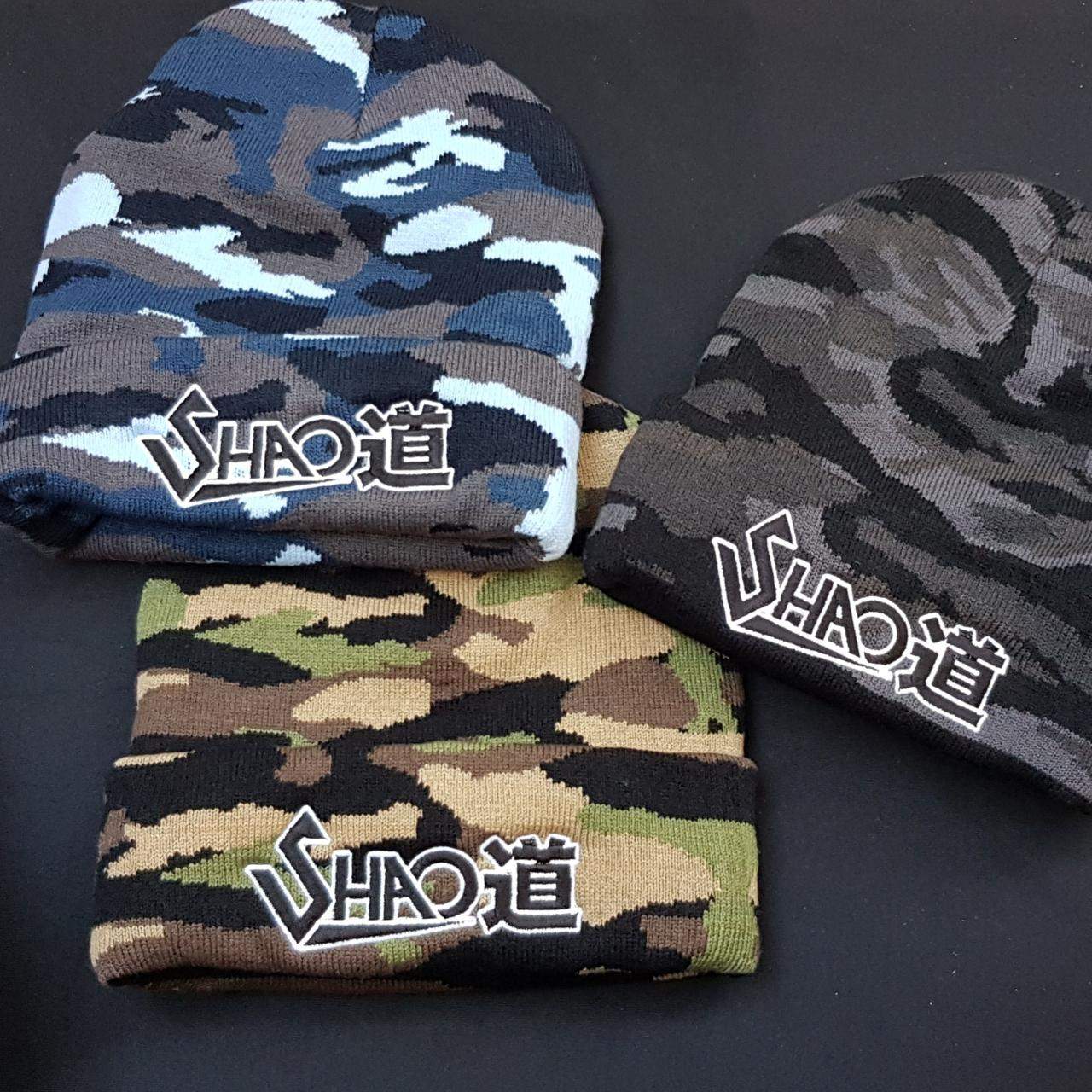 Shao道 Camo Beanies-Shao Dow - The DiY Gang Store-