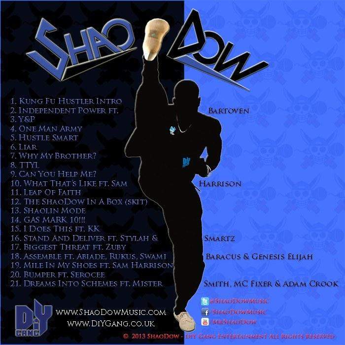 The Hokage Deal-Shao Dow - The DiY Gang Store-Album,Bullshit,Bullshit Cutter,Bullspit,Cut The Bullspit,Cut the Bullspit album,Deal,Discount,DiY Gang,Kung Fu,Kung Fu Hustler,Kung Fu Hustler Album,Shadow,ShaoDow,Shaowdow,shoadow,Special Offer,That's MR Shadow to You,That's MR ShaoDow To You,That's MR ShaoDow To You Mixtape