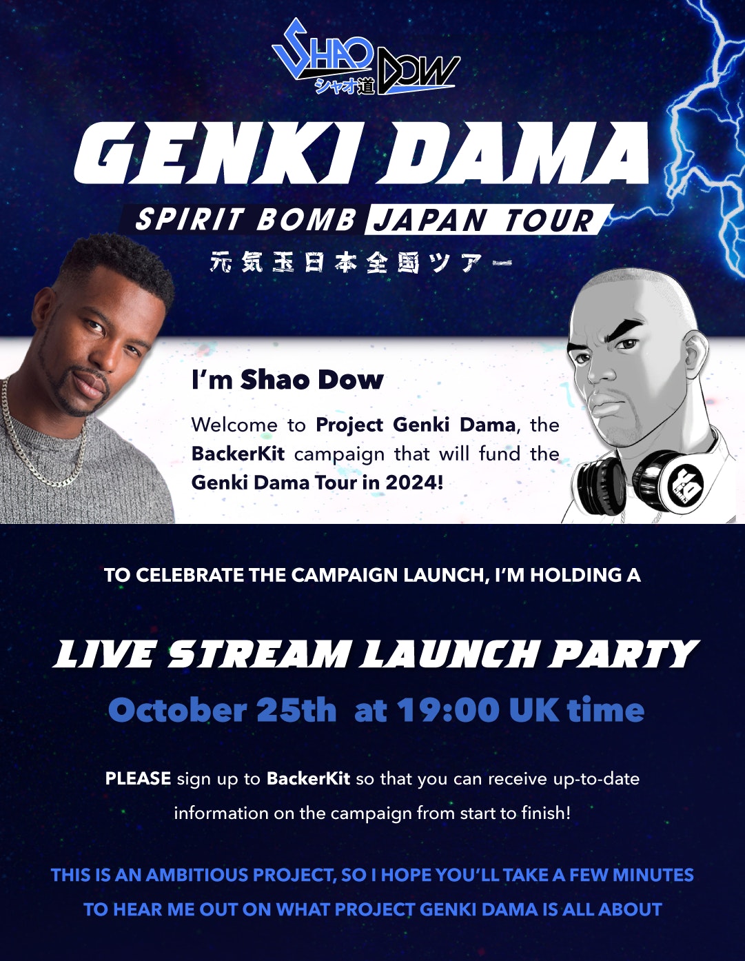 Project Genki Dama Launch Party