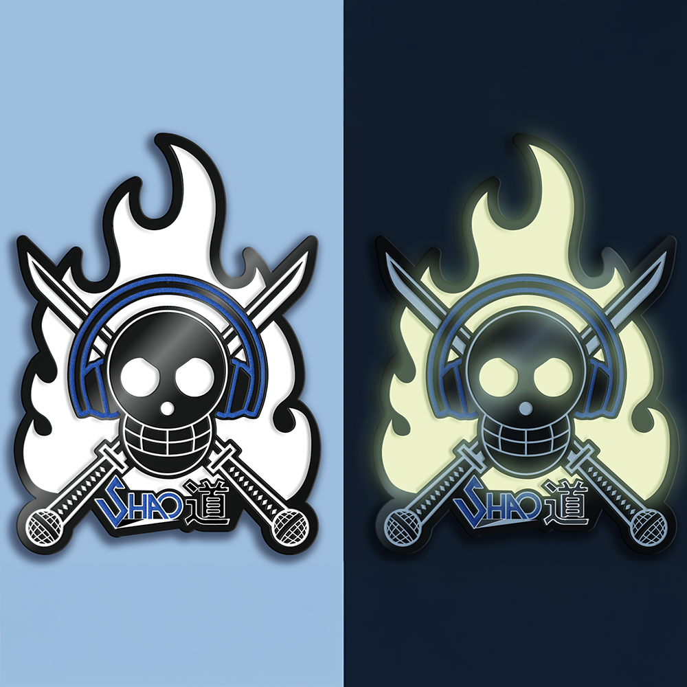 Shao Glow Enamel Pin Badge