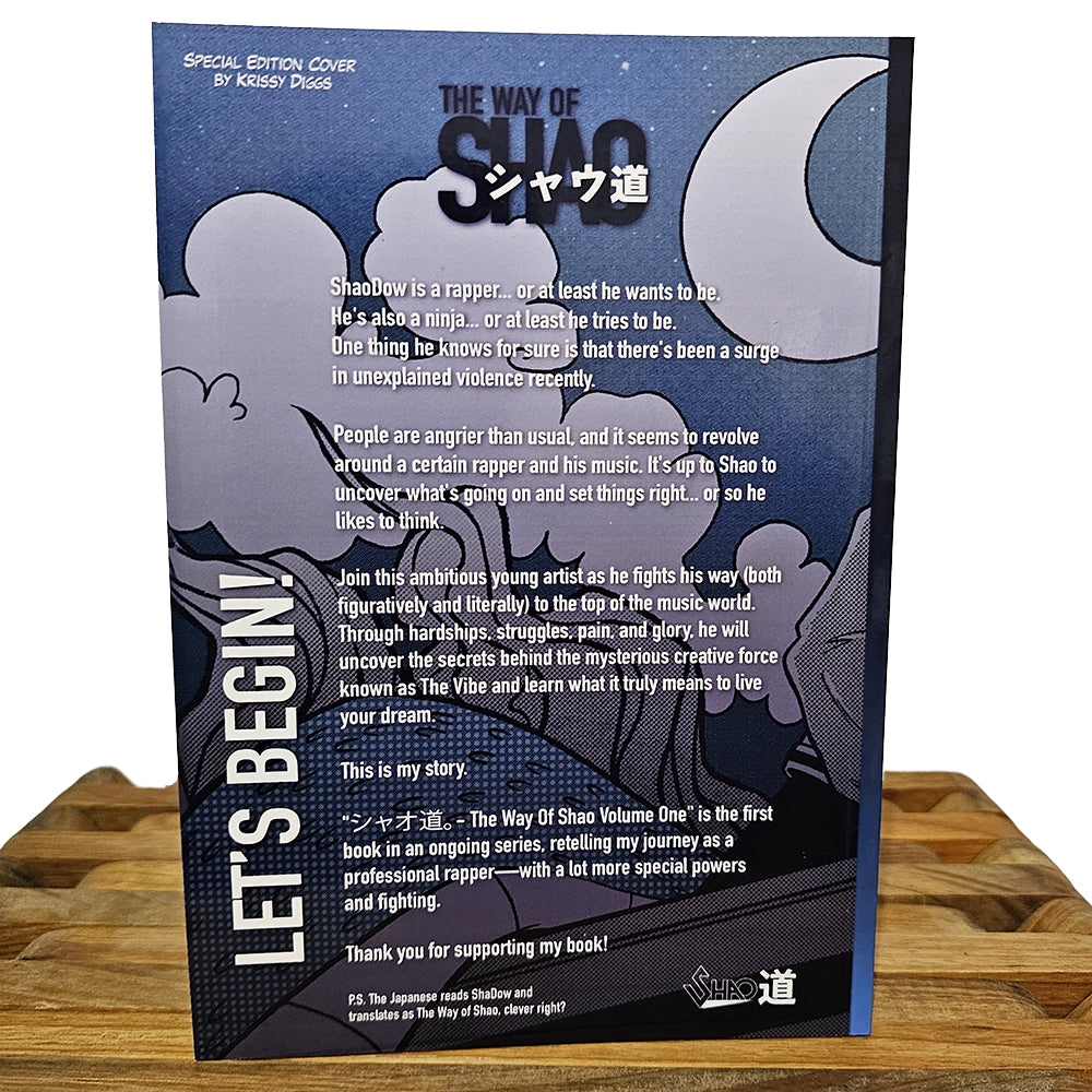 シャオ道。The Way Of Shao Manga Volume 1 - Limited Edition Genki Dama Tour Cover