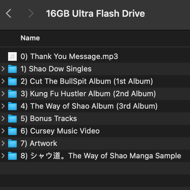 16GB Shao Dow Ultra Music Dual USB Stick (Type A & C)