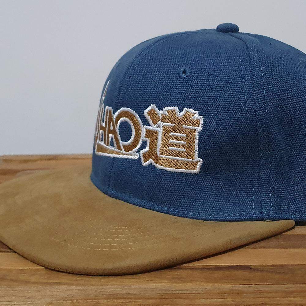 Shao道 Denim & Suede Peak SnapBack-Shao Dow - The DiY Gang Store-