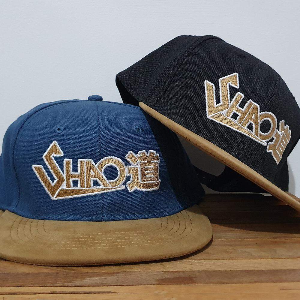 Shao道 Denim &amp; Suede Peak SnapBack-Shao Dow - The DiY Gang Store-