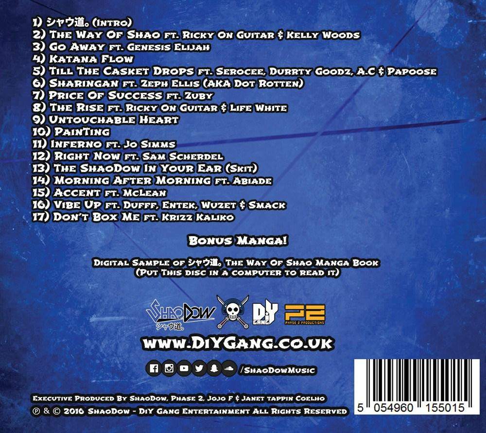 The Ninja Deal-Shao Dow - The DiY Gang Store-Album,Bullshit,Bullshit Cutter,Bullspit,Cut The Bullspit,Cut the Bullspit album,Deal,Discount,DiY Gang,Kung Fu,Kung Fu Hustler,Kung Fu Hustler Album,Shadow,ShaoDow,Shaowdow,shoadow,Special Offer,That's MR Shadow to You,That's MR ShaoDow To You,That's MR ShaoDow To You Mixtape